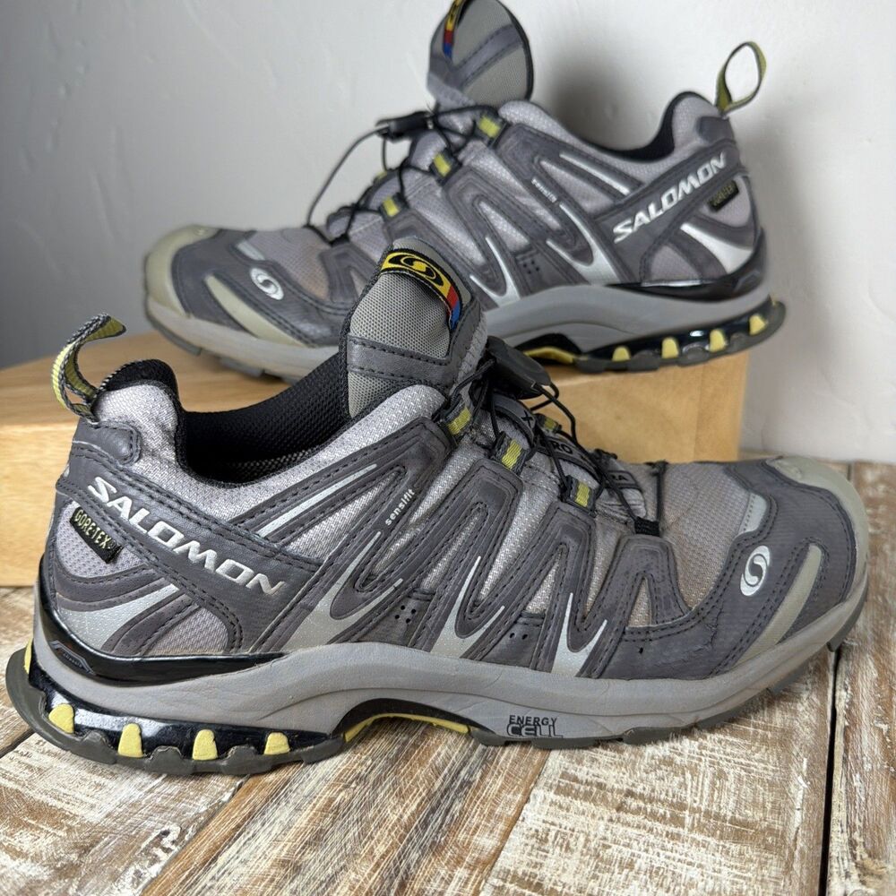 Salomon Womens XA Pro 3D GTX Gore-Tex Trail Shoes Sz 8